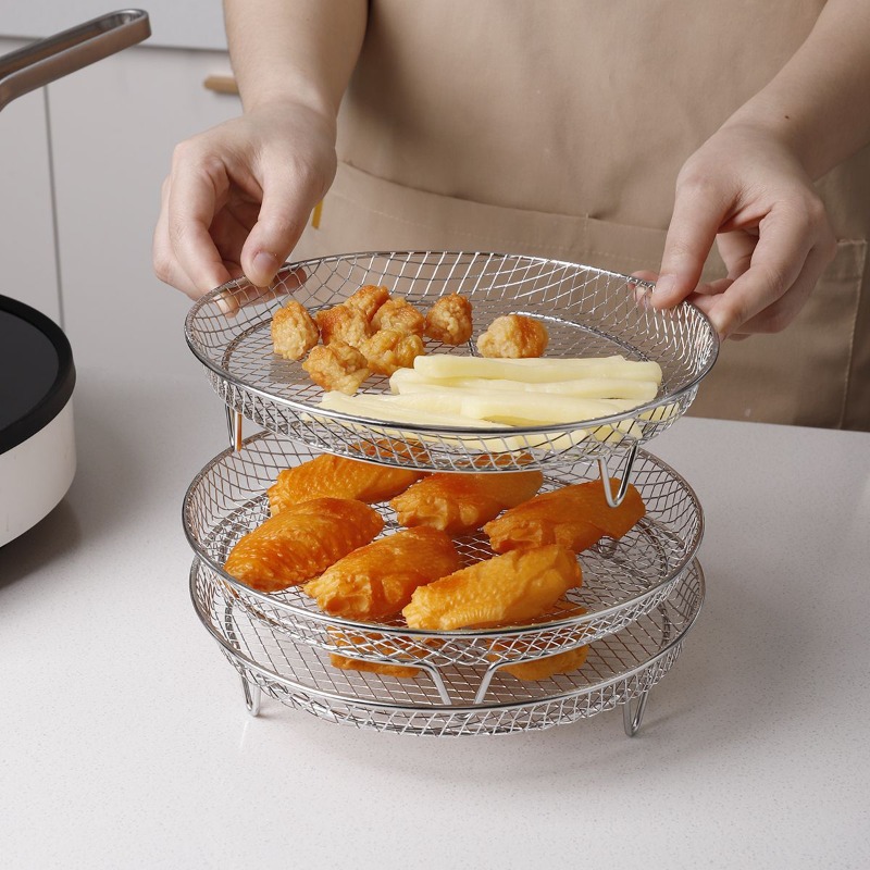 Air Fryer - Grille de refroidissement empilable à 3