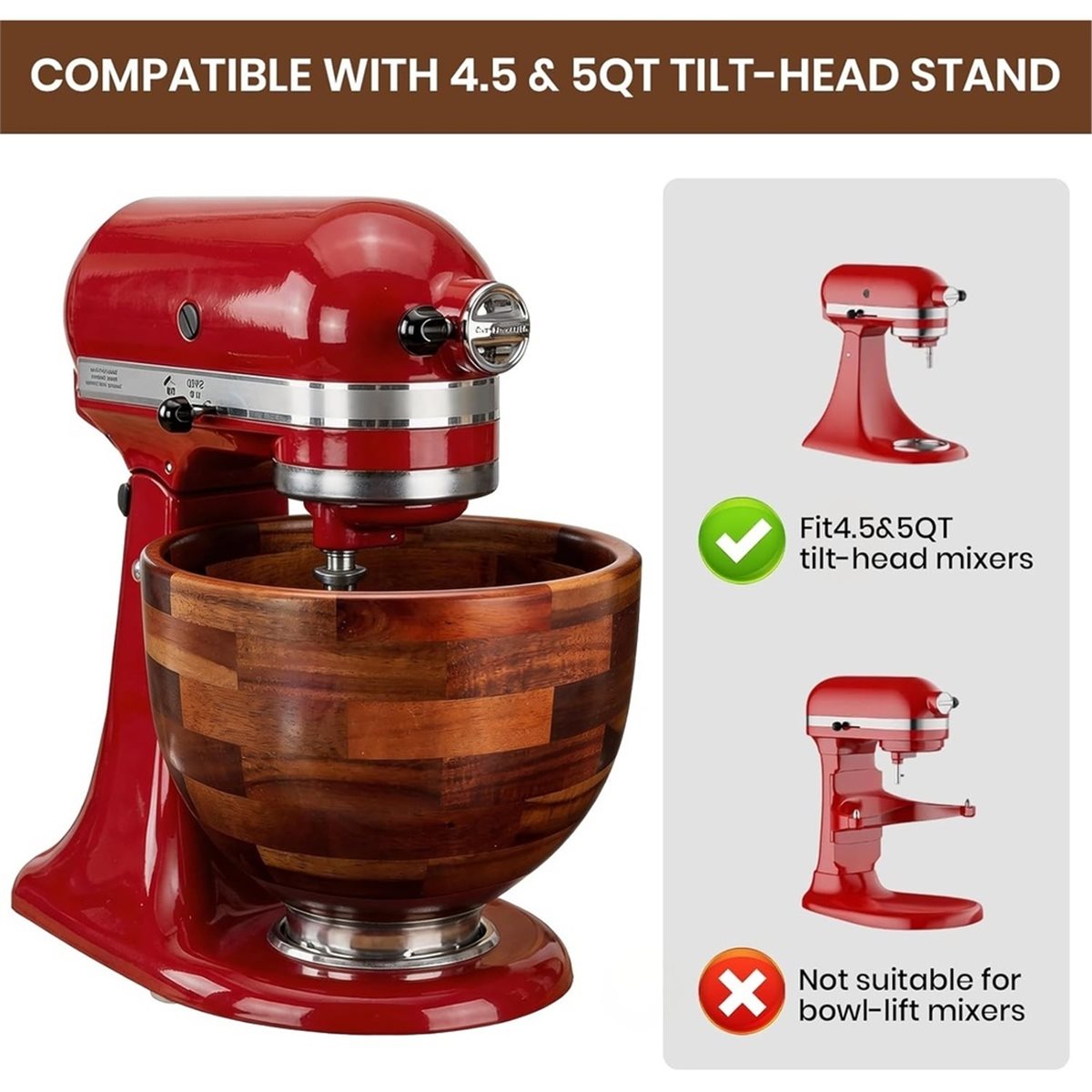 Stand Mixer - mise à jour. Bol mélangeur en