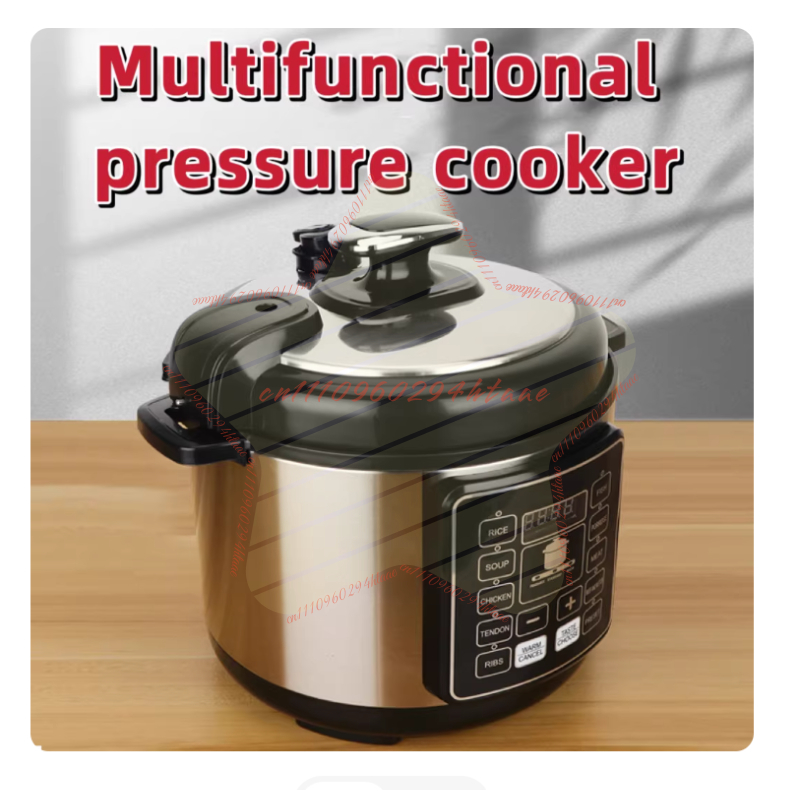 Rice Cooker - Cuisinière à pression électrique 6L grande