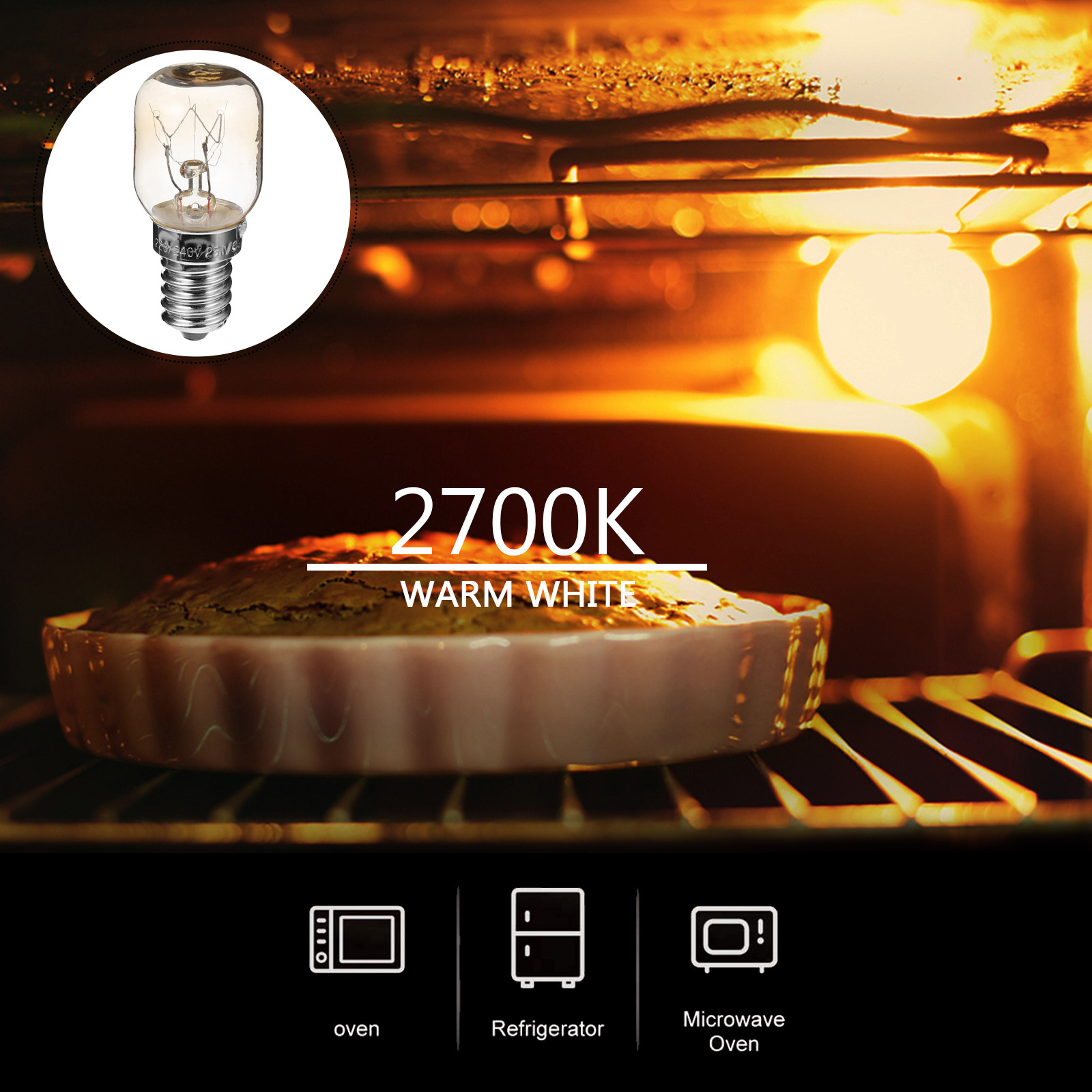 4 ampoules de lampe pour four  - Microwave Oven avis et prix