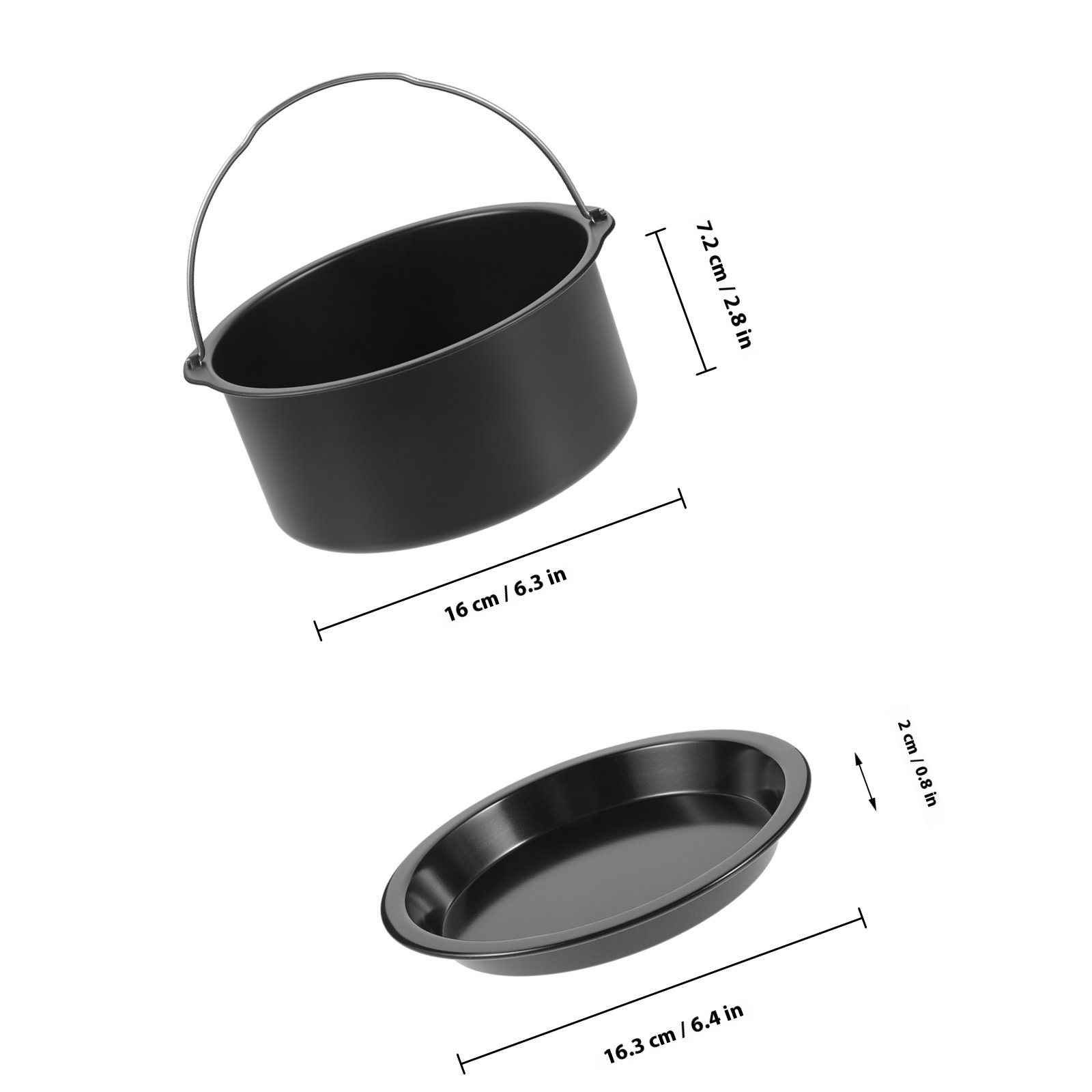 Ensemble de moules à gâteau po - Air Fryer avis et prix