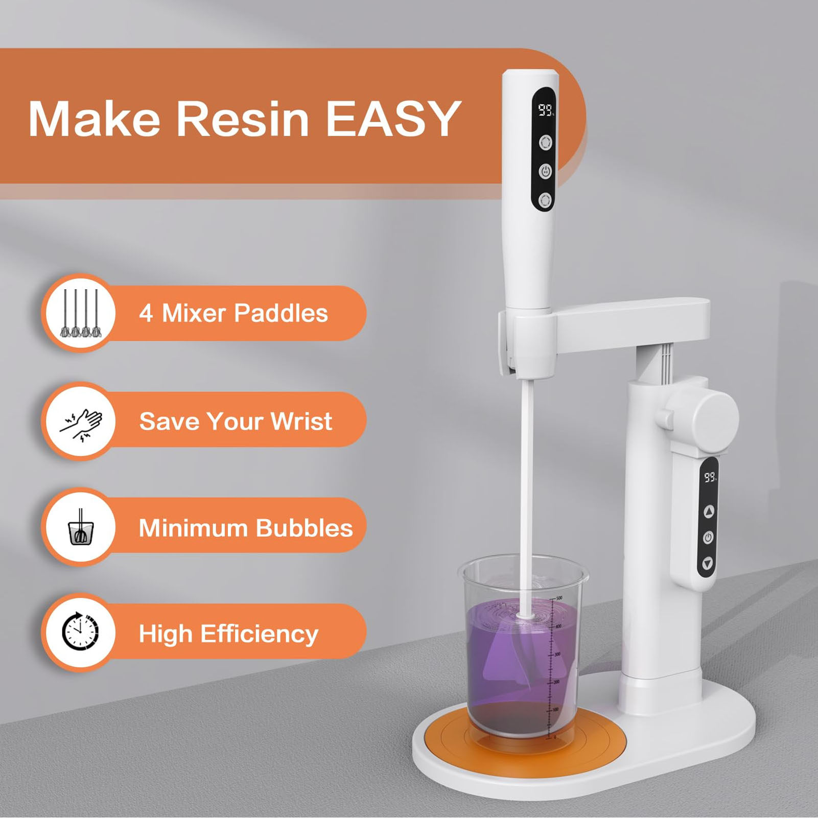 Agitateur de résine électrique - Stand Mixer avis et prix
