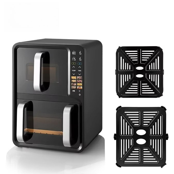 Friteuse à air à double compar - Air Fryer avis et prix